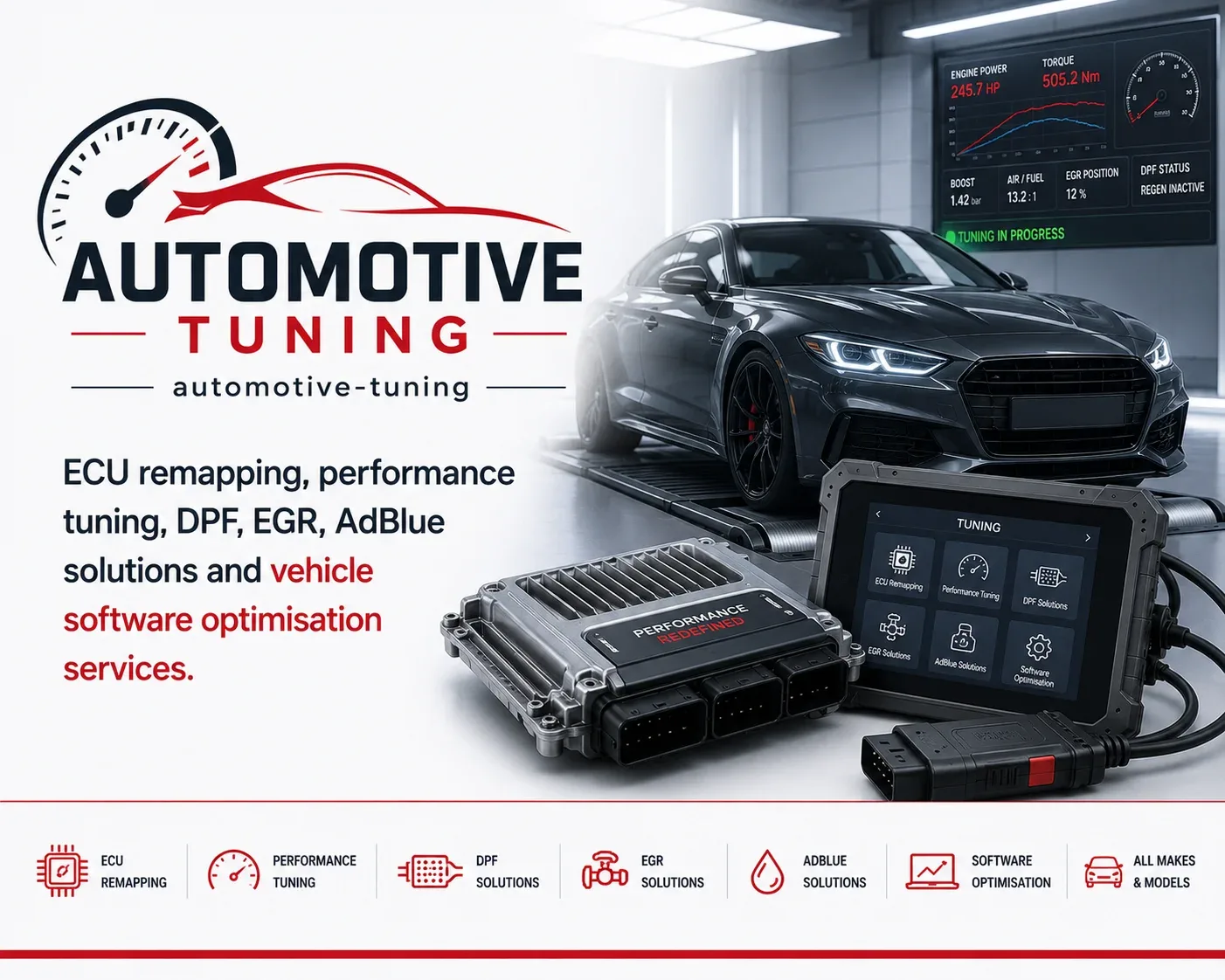 Automotive tuning and ECU remapping services